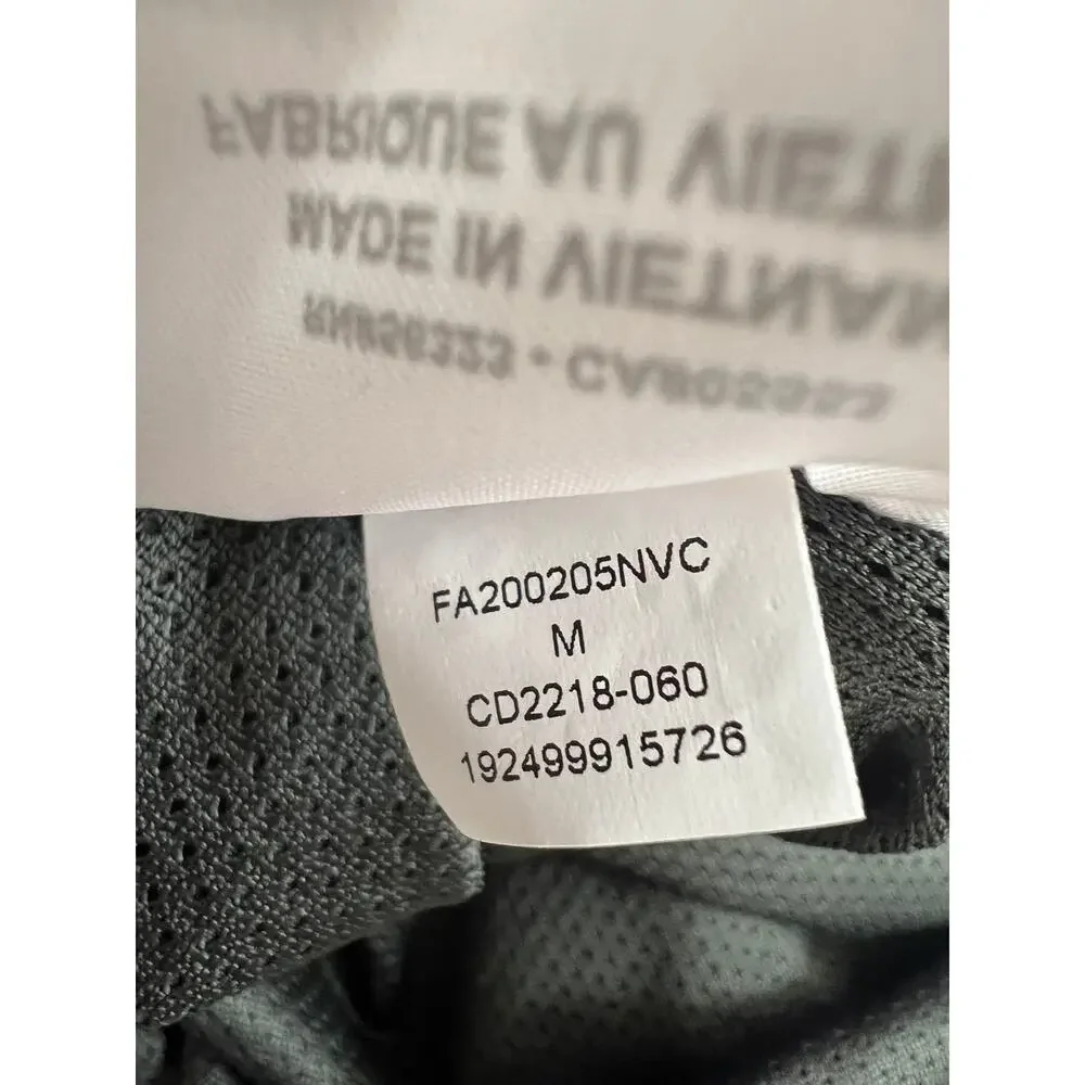 Nike Air Jordan Team Dri Fit Woven Windbreaker Grey Jacket CD2218-060 Size M